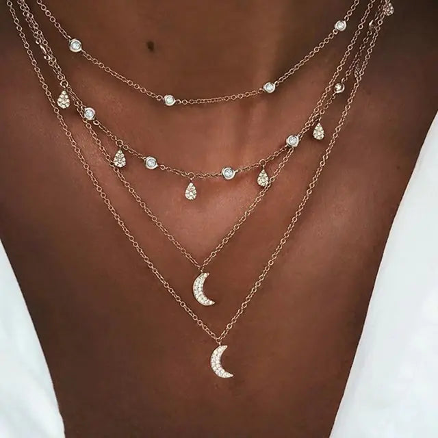 Star & Moon Necklace