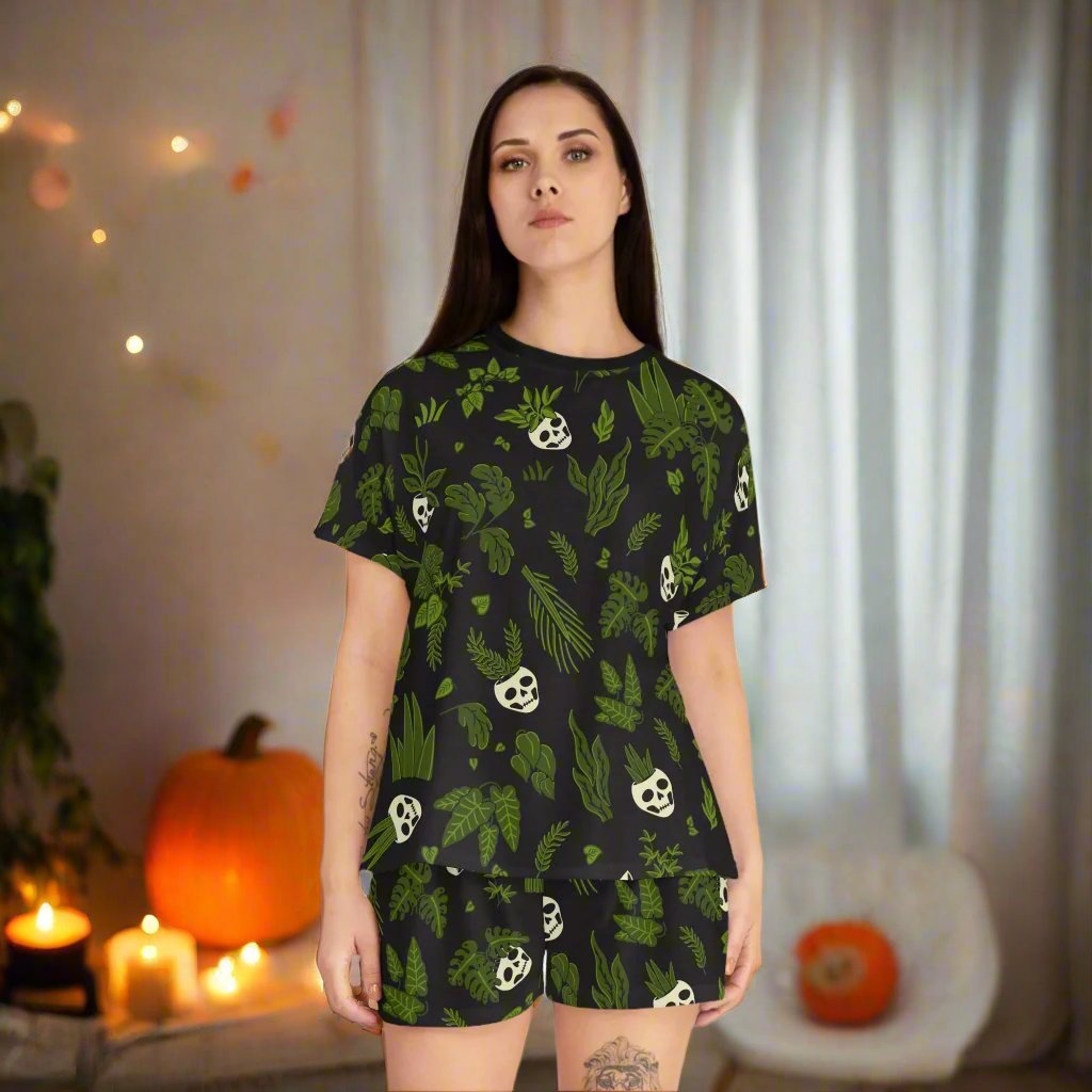 BOTANICAL SKULLS Pyjama Set