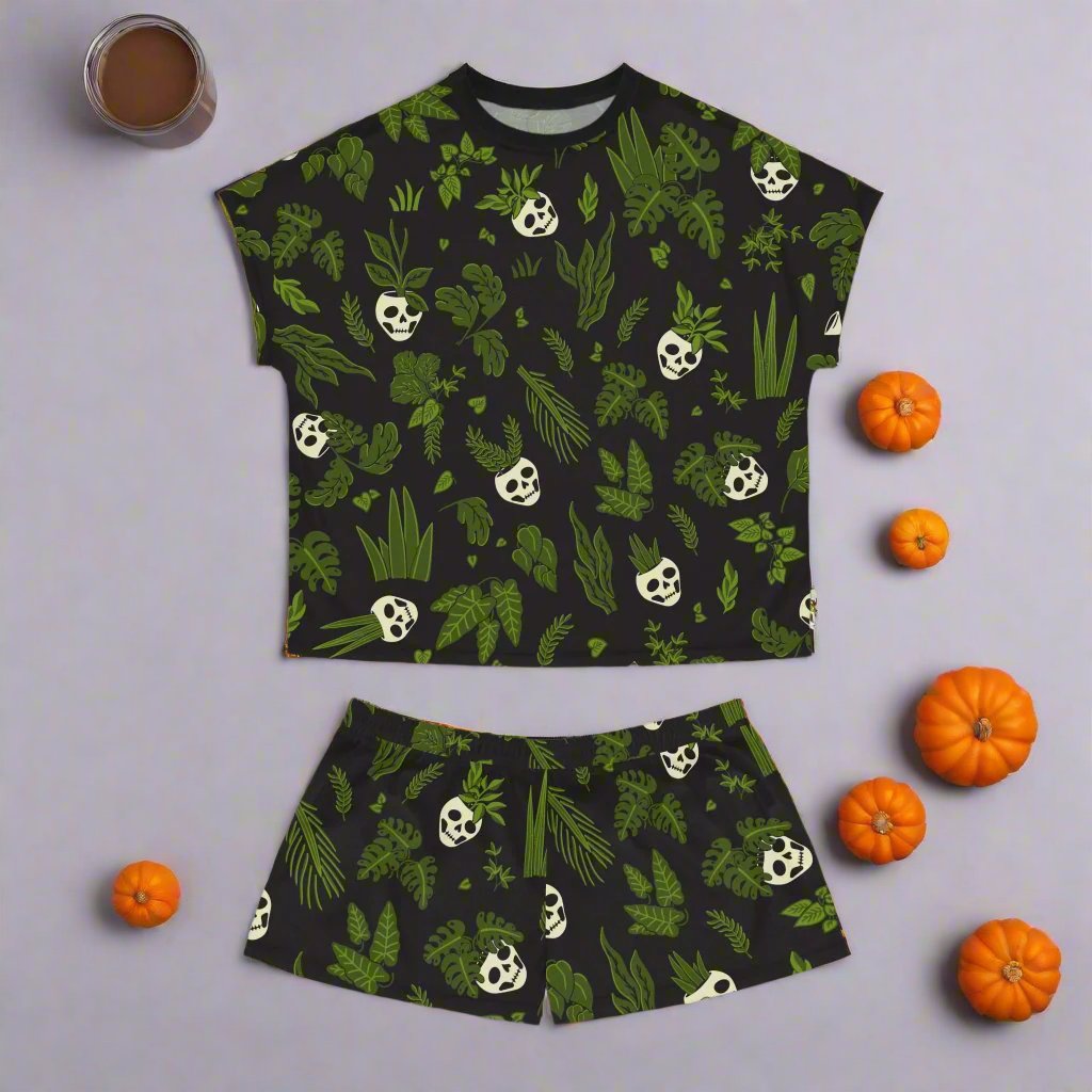 BOTANICAL SKULLS Pyjama Set