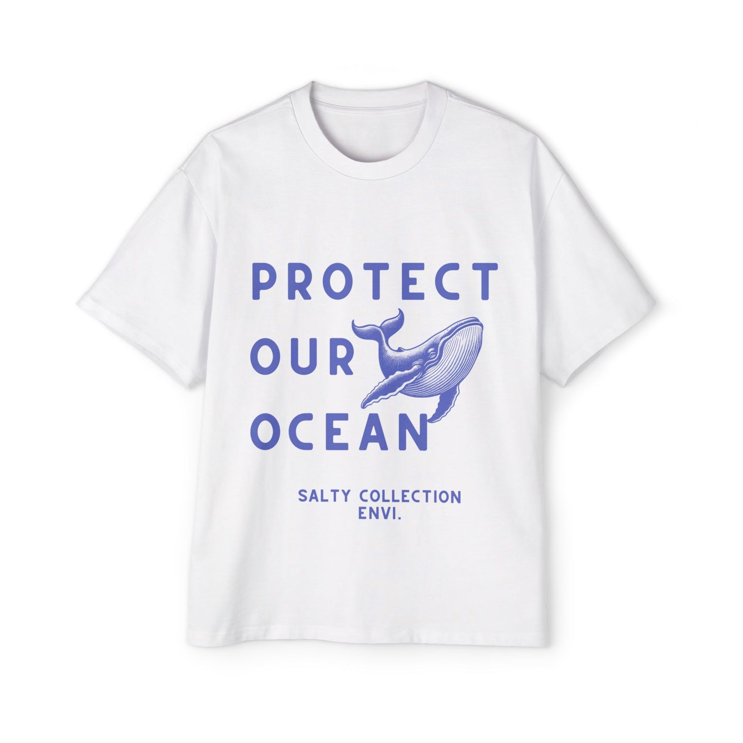 BLUE WHALE - SALTY COLLECTION Oversized Tee