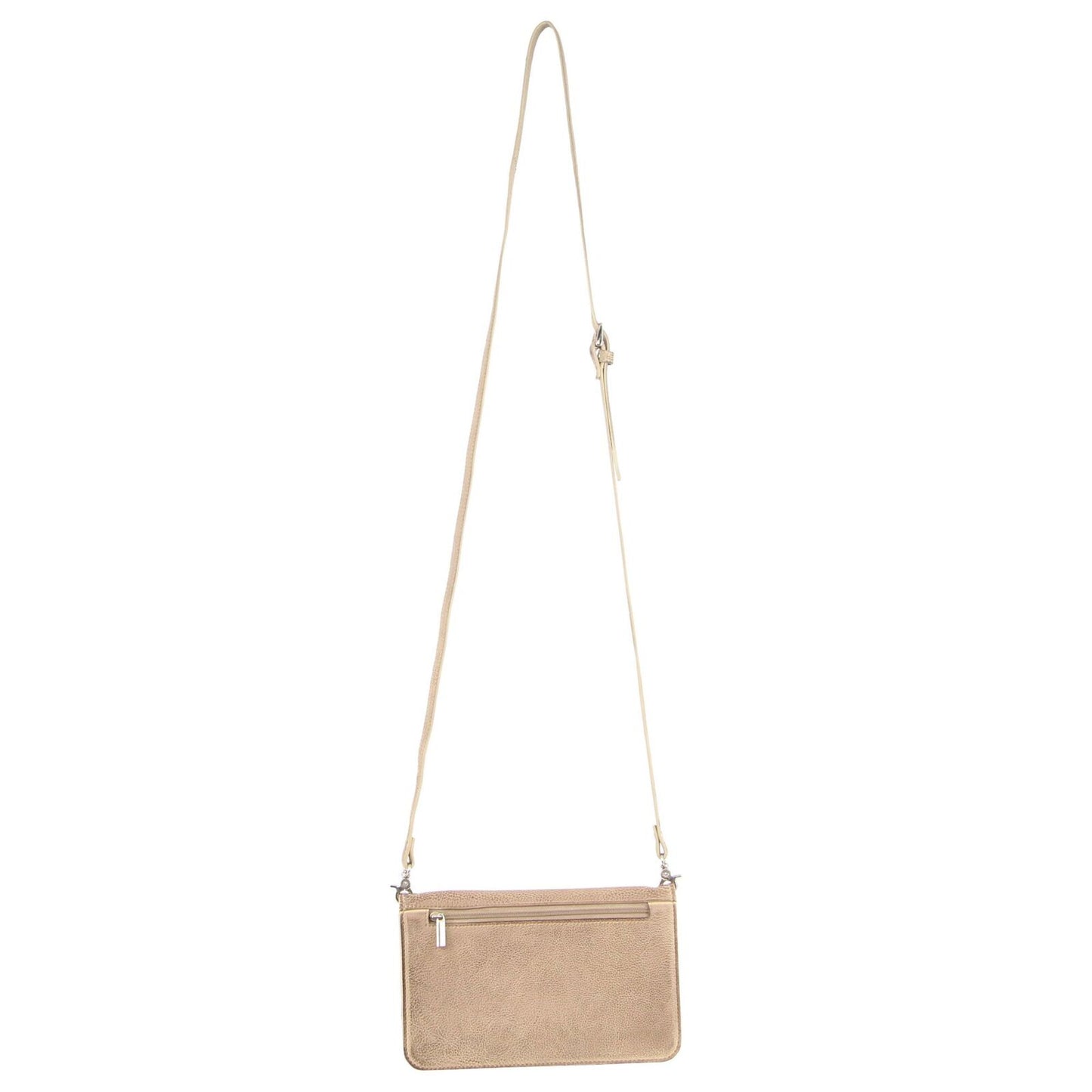 Pierre Cardin Leather Clutch - Latte