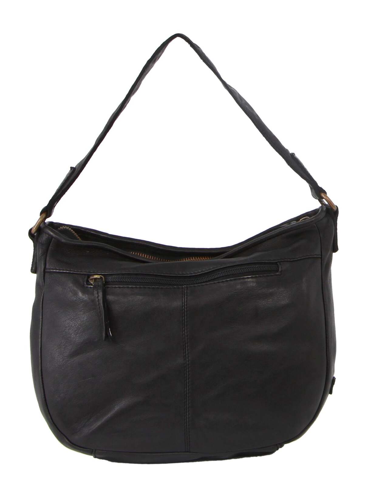 Pierre Cardin Woven Leather Bag - Black