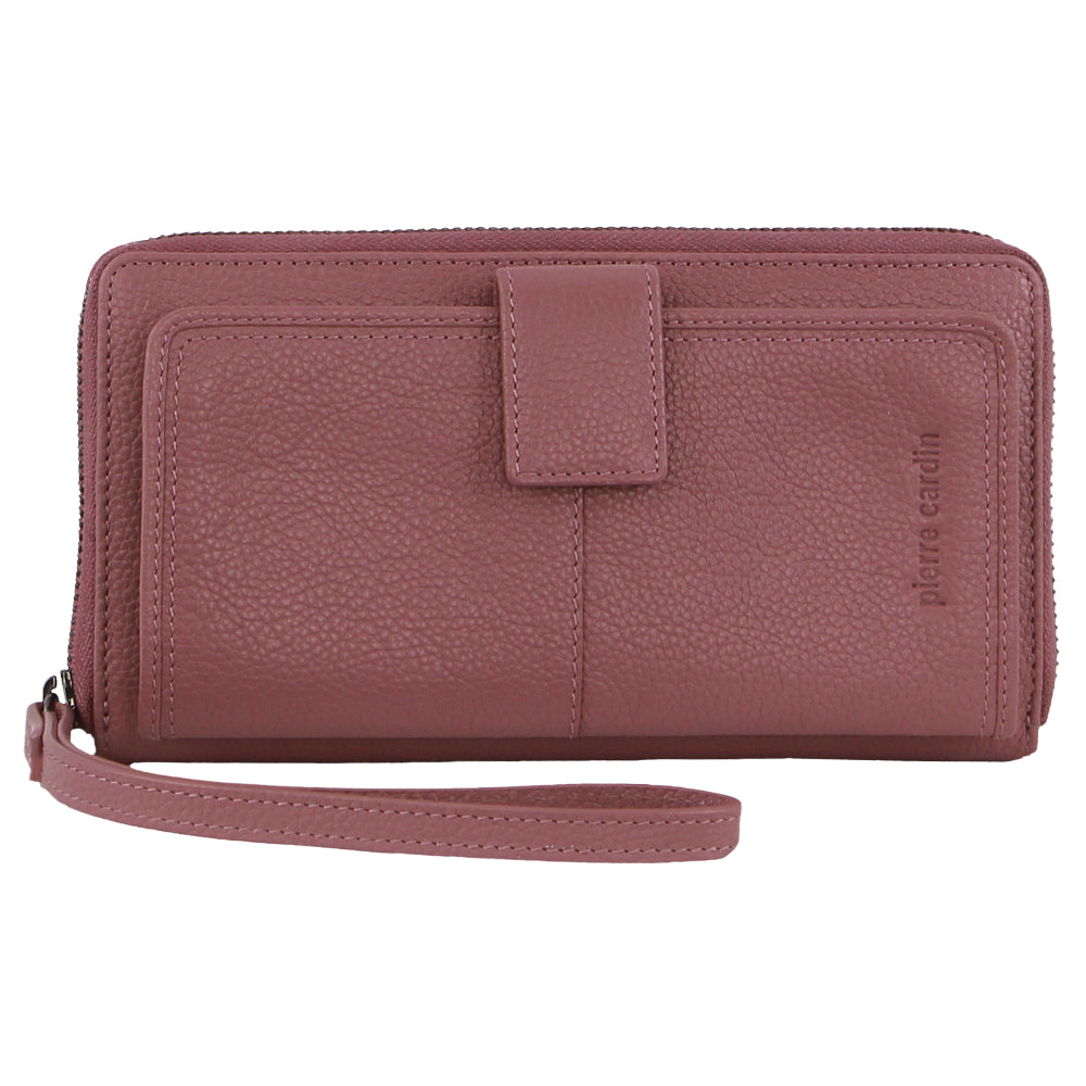 Pierre Cardin Leather Wallet - Rose