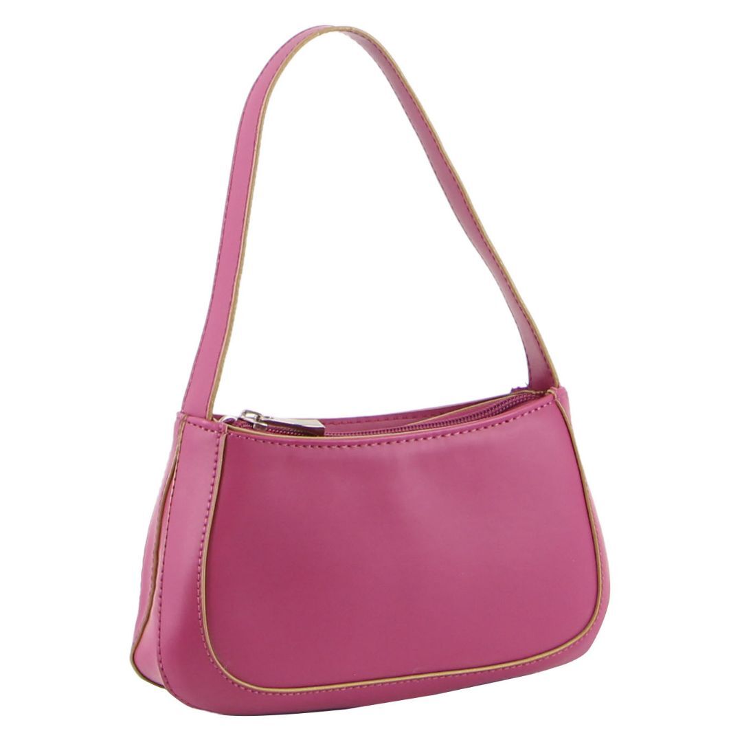 Milleni Mini Fashion Handbag - Magenta